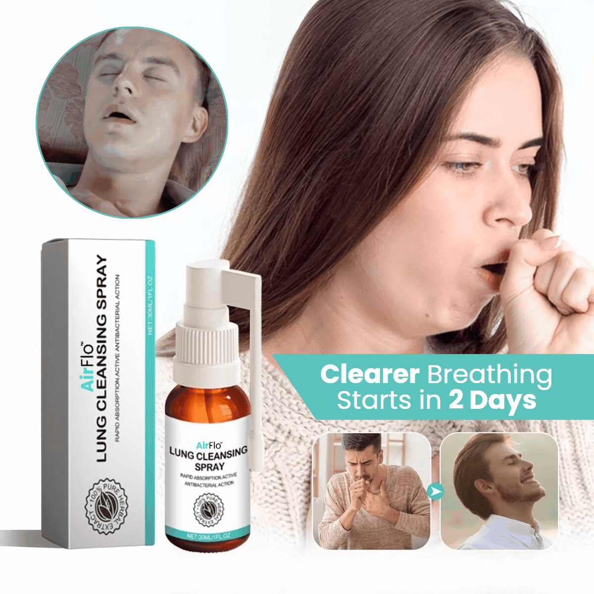 AirFlo™ | Breathe Clearly Again – Flush Out Mucus and Feel the Difference in Just 7 Days!